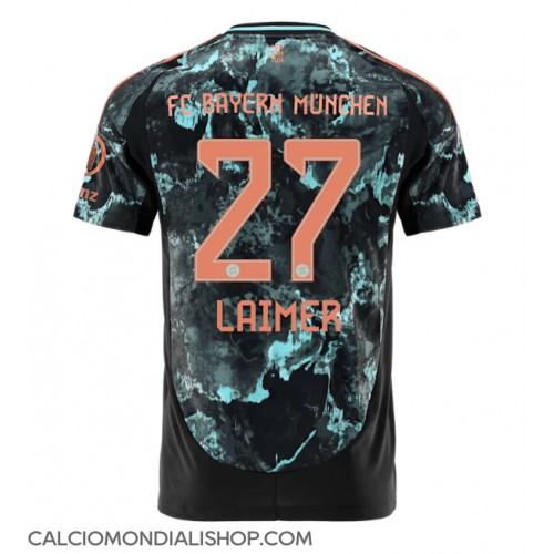 Maglie da calcio Bayern Munich Konrad Laimer #27 Seconda Maglia 2024-25 Manica Corta